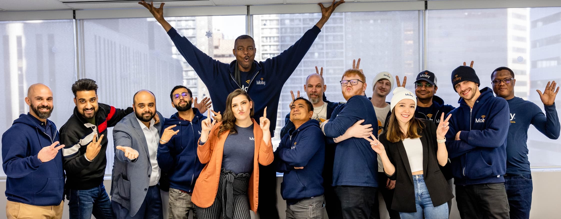 The Moby leadership team
